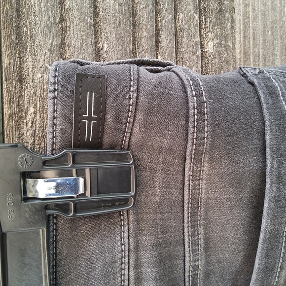 Liverpool Los Angeles Women's Dark Gray Jeans Size 8 - Picture 13 of 13